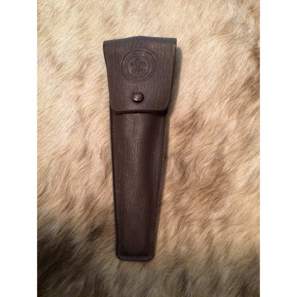 Vintage Boy Scouts of America Imperial 3 pc Silverware Utensil Set w/ Vinyl Case - Picture 1 of 9